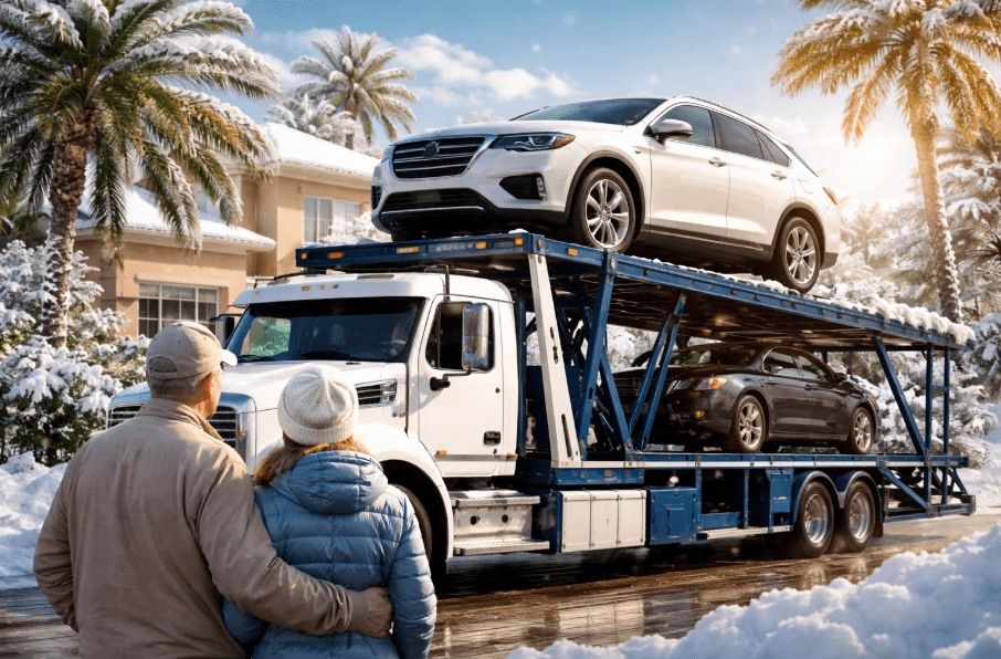 snowbird car transport options