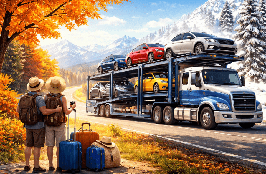 Why Do Seasonal Travelers Choose Auto Shipping?