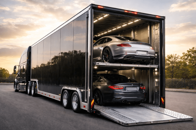 benefits of enclosed truck transport