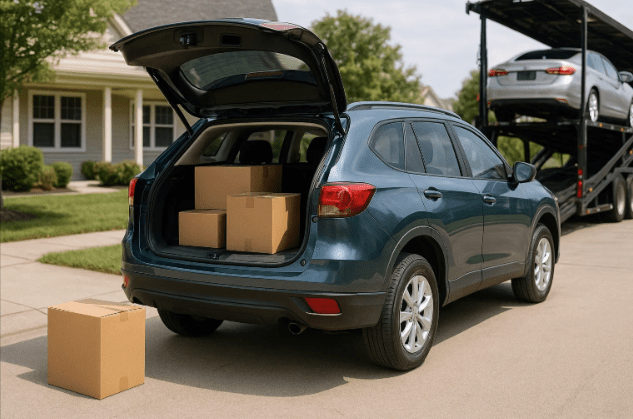 car packing guide dusring auto transport