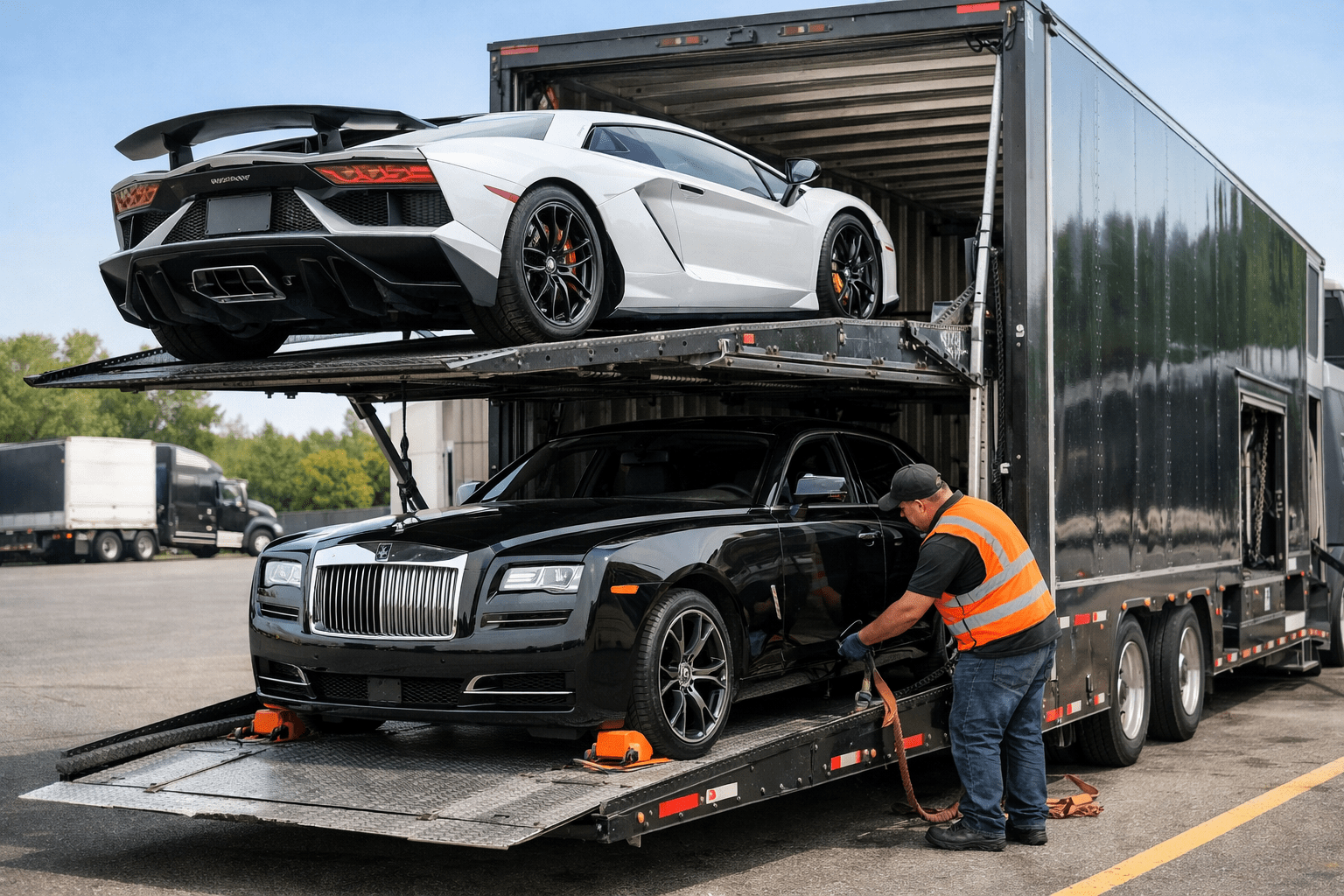 How to Transport Luxury Vehicles Nationwide?