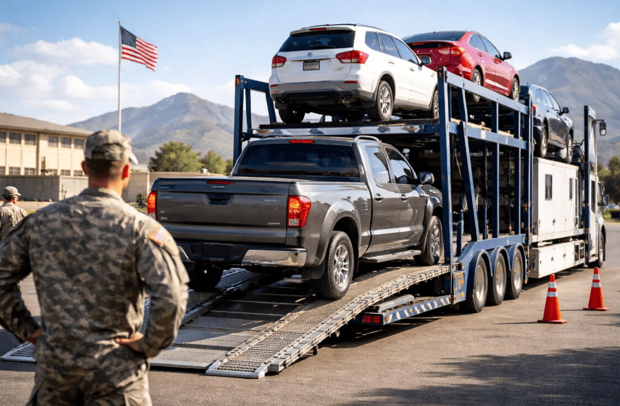 military car shipping