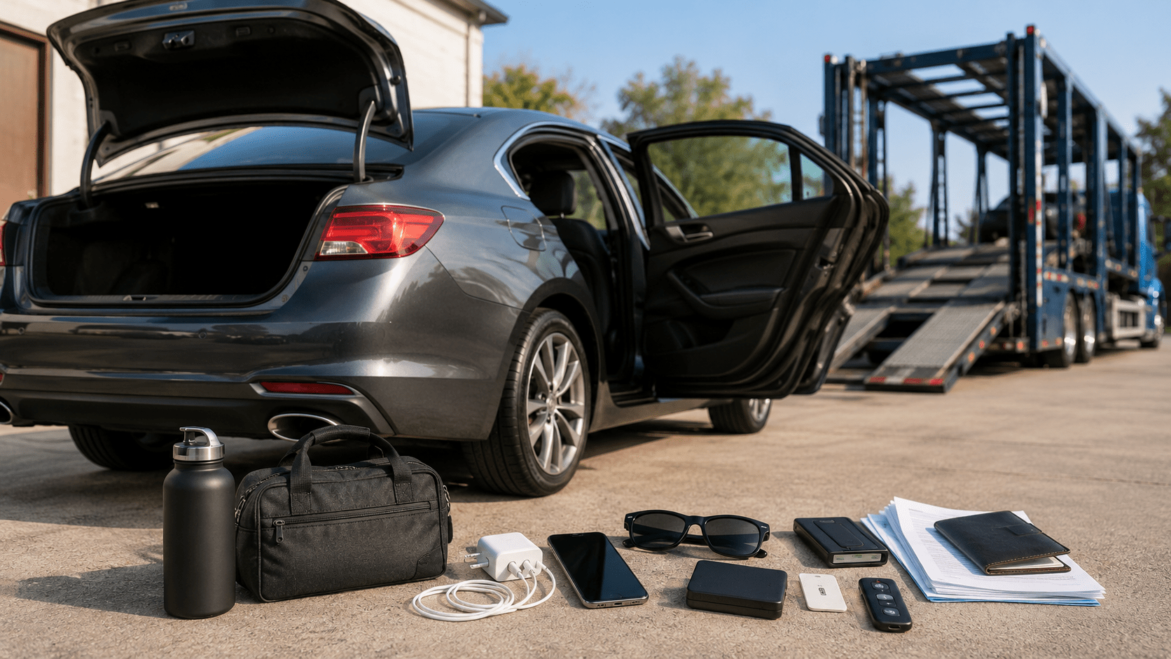 What to Remove from Your Car Before Shipping It?