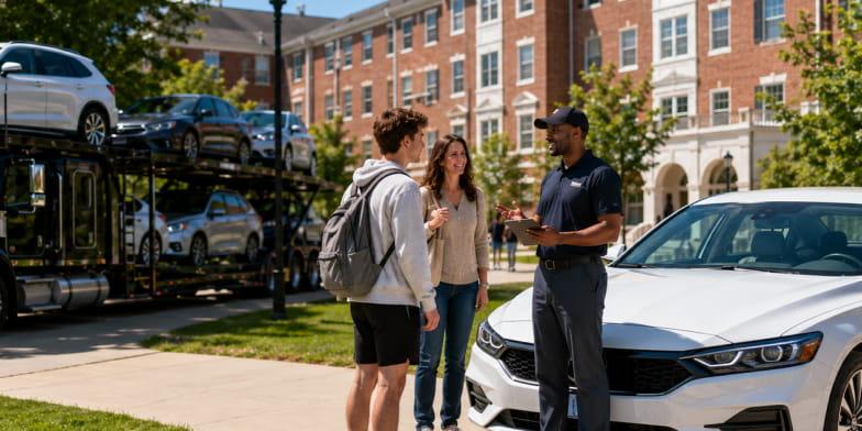college-campus-door-to-door Motorcycle and Boat Image