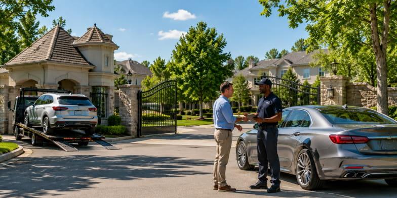 gated-community-and-hoa-pickup Door-to-Door Car Shipping Image