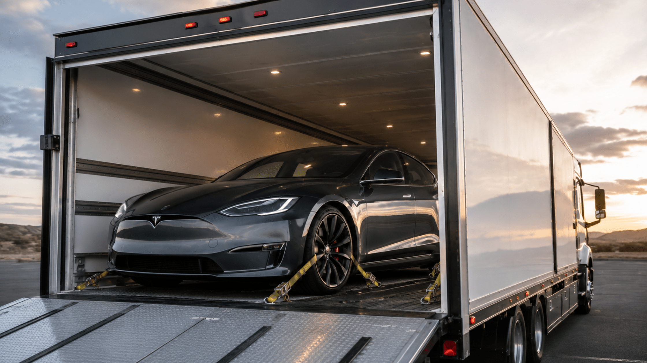 tesla auto transport