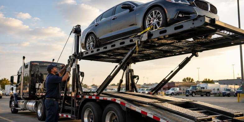 top-load-snowbird-placement Non-Running & Inoperable Vehicle Transport Image