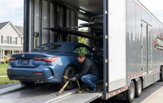 how to prepare a convertible for auto transport