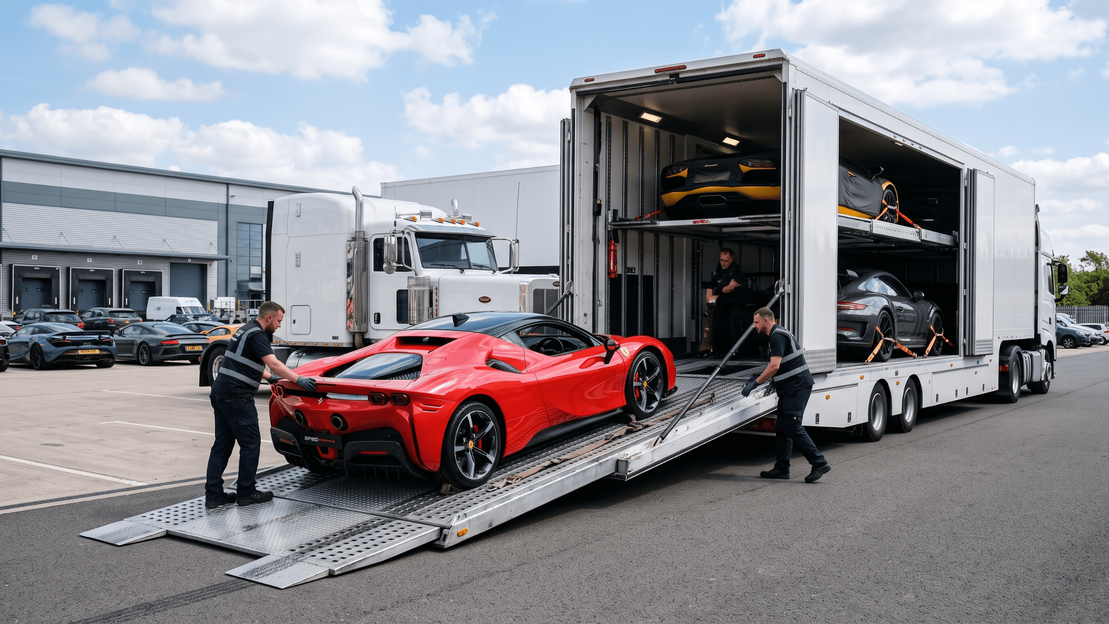 how to ship exotic and supercars