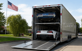 book auto transport two weeks ahead before car show